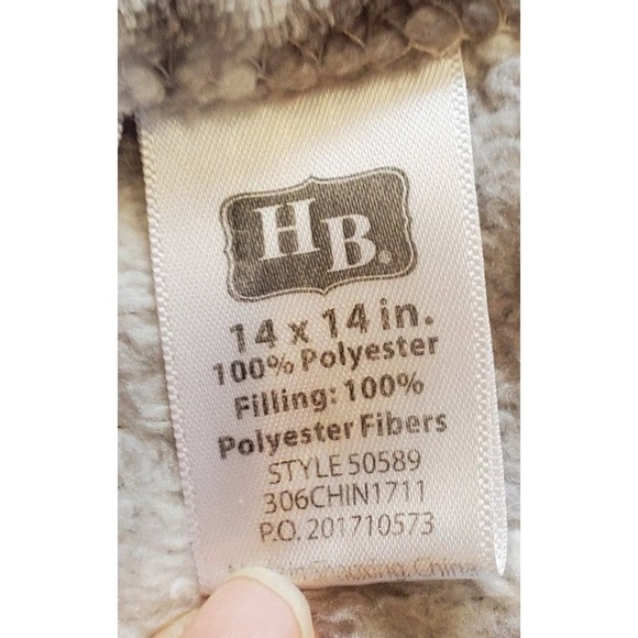 Soft Elephant Snuggle Security Geometric Blanket Lovey Lovie Plush - Picture 3 of 5